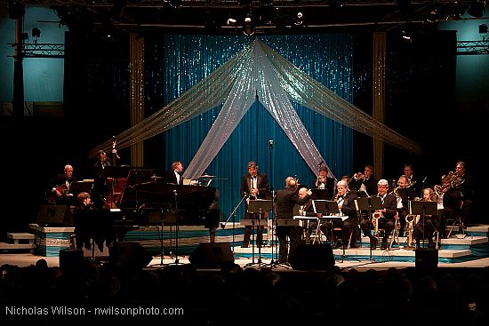 Big Band Jazz night at Mendocino Music Festival 2010