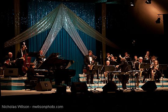 Big Band Jazz night at Mendocino Music Festival 2010