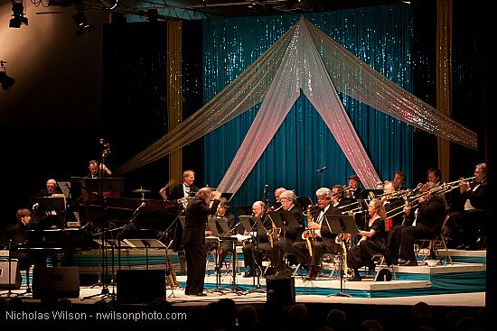 Big Band Jazz night at Mendocino Music Festival 2010