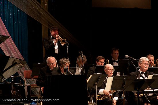 Big Band Jazz night at Mendocino Music Festival 2010