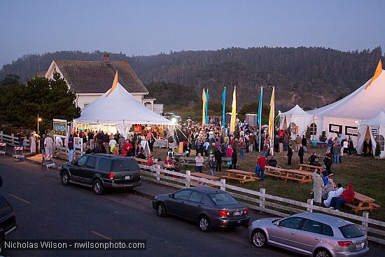 Intermission at Mendocino Music Festival 2010