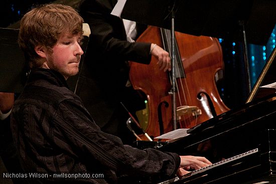 Julian Waterfall Pollack on piano