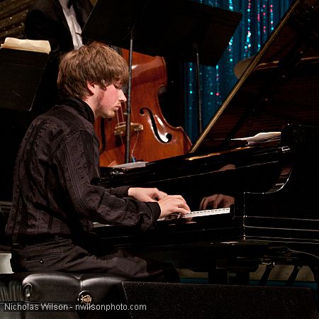 Julian Waterfall Pollack on piano