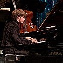 Julian Waterfall Pollack on piano