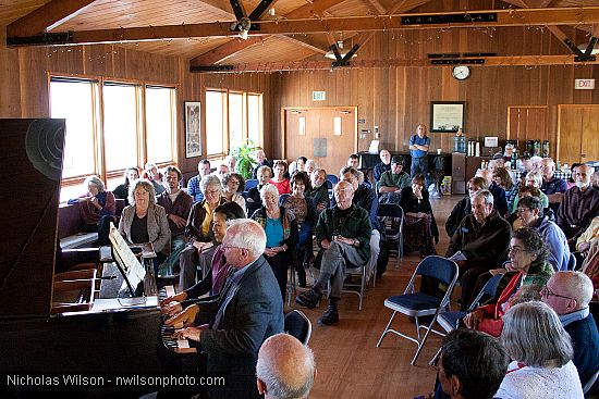 Paul Hersh and Teresa Yu performed at Preston Hall in the Piano Series of the Mendocino Music Festival 2010