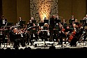 Festival orchestra members receive applause following Brahms' Symphony No. 4.