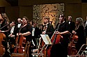 Festival orchestra members receive applause following Brahms' Symphony No. 4.