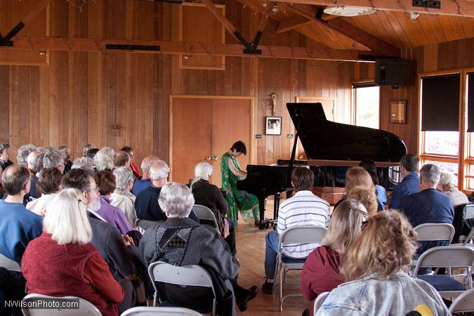 Daria Rabotkina piano recital, Mendocino Music Festival Piano Series