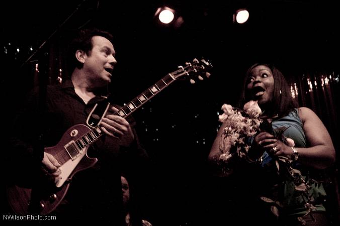 Blues singer Shamekia Copeland and band.