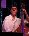 Noah Garabedian on bass with the Julian Pollack Sextet