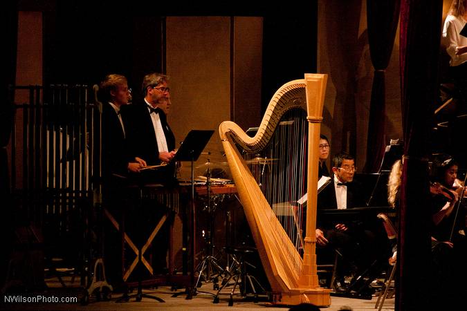 The Mendocino Music Festival Orchestra and Chorus in the final concert.