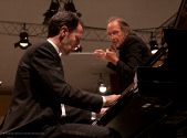 Spencer Myer performs the Gershwin Concerto in F Major for Piano and Orchestra as Maestro Allen Pollack conducts the orchestra.