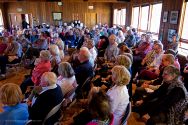 The Preston Hall audience for Paul Hersch