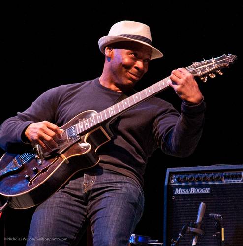 Jazz guitarist and former Tonight Show with Jay Leno bandleader Kevin Eubanks.