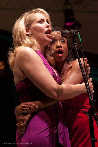 Lauren Post and Shawnette Sulker sing "Ohio" from the Stephen Sondheim musical "Wonderful Town."