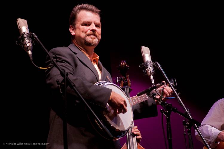 Banjo player Rob McCoury