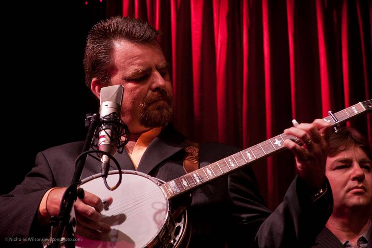 Banjo player Rob McCoury