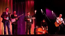 The Travelin' McCourys end their concert.