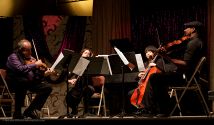 Quartet San Francisco in performance at the Mendocino Music Festival 2011