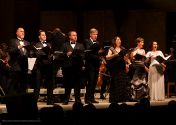 An ensemble of seven fine singers performed the Act I Finale from Rossini's opera "L'italiana in Algeri" to cap the OperaFest program at Mendocino Music Festival 2011.