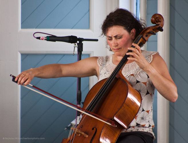 Jessica Ivry of the Real Vocal String Quartet