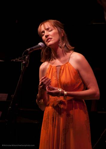 Featured vocalist Kathleen Grace with the MMF Jazz Big Band.