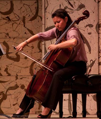 Grace An performs during the MMF Emerging Artists concert