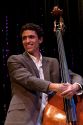 Noah Garabedian on bass with the Julian Pollack Trio.