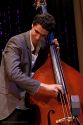 Noah Garabedian on bass with the Julian Pollack Trio.