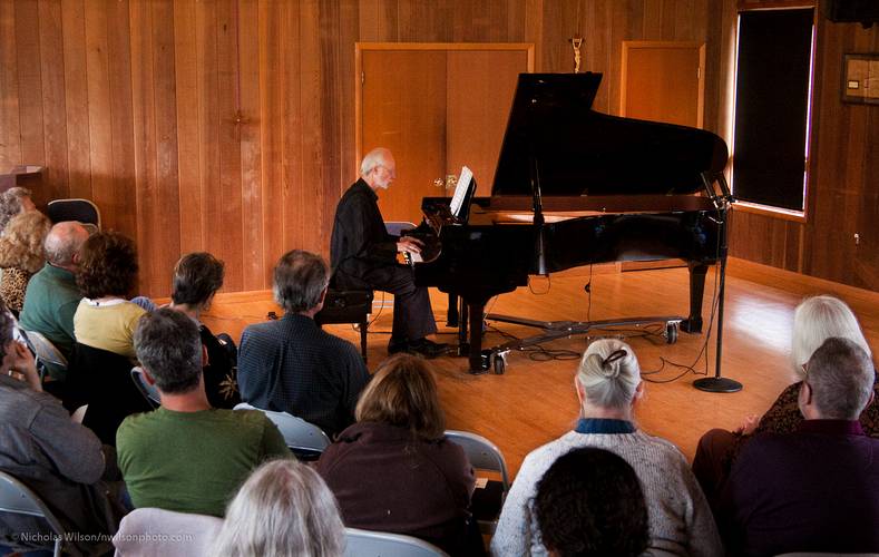 Pianist John Gilmore in concert at Preston Hall.