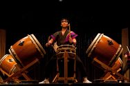 San Jose Taiko in performance at Mendocino Music Festival 2011