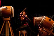 San Jose Taiko in performance at Mendocino Music Festival 2011