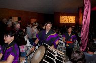 San Jose Taiko in performance at Mendocino Music Festival 2011