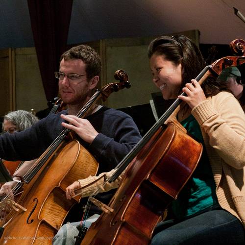 Rehearsal for the final concert.