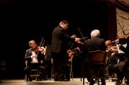 Les Pfutzenreuter conducts The Mendocino Music Festival Chamber Orchestra.