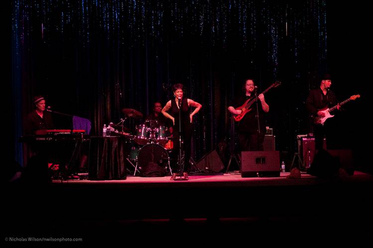 Grammy nominated singer Betty Lavette and her band.