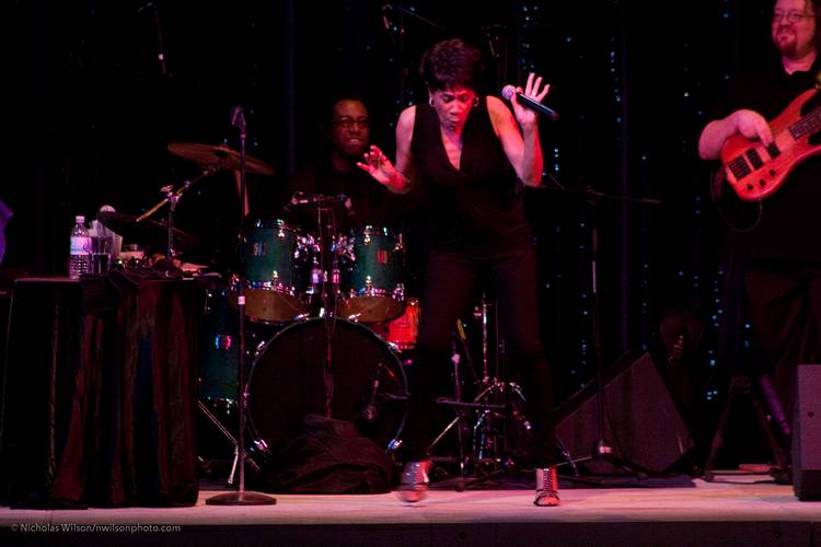 Grammy nominated singer Betty Lavette and her band.