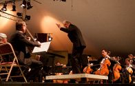 Maestro Allan Pollack conducts the Festival Orchestra.