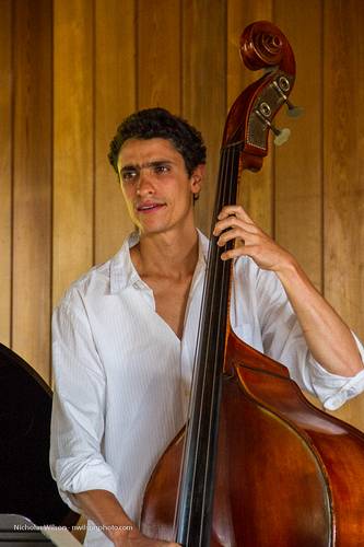 Noah Garabedian performed with the Hitomi Oba group in the Jazz Series of the 2012 Mendocino Music Festival.