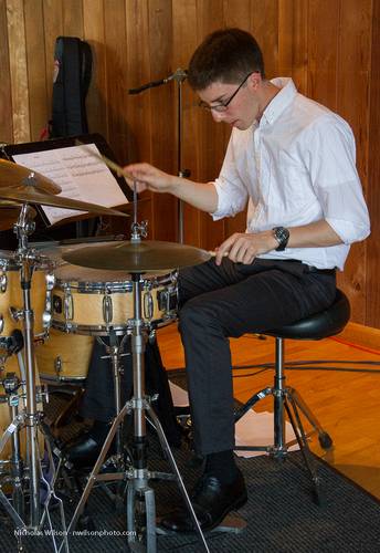 Berkeley raised Samora and Elena Pinderhughes and their group performed in the Jazz Series in Preston Hall.