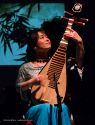 Chinese pipa virtuoso Wu Man performs at the Mendocino Music Festival July 12, 2012 in a program titled Music for a Teahouse.