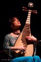 Renowned pipa player Wu Man performed in the Music for a Teahouse program.