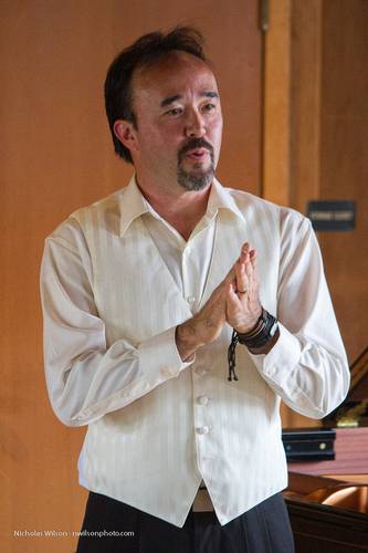 Pianist James D'Leon performed in MMF's  Piano Series concerts in Preston Hall.