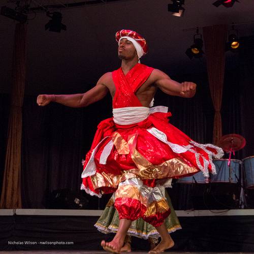 Award-winning dance company Viver Brasil provided a colorful, high energy performance.