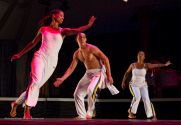 Award-winning dance company Viver Brasil provided a colorful, high energy performance.