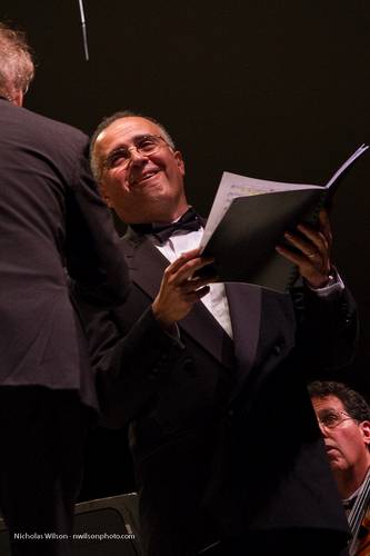 Baritone Hector Vasquez performs Mahler's Song of the Earth with the Mendocino Music Festival Orchestra.