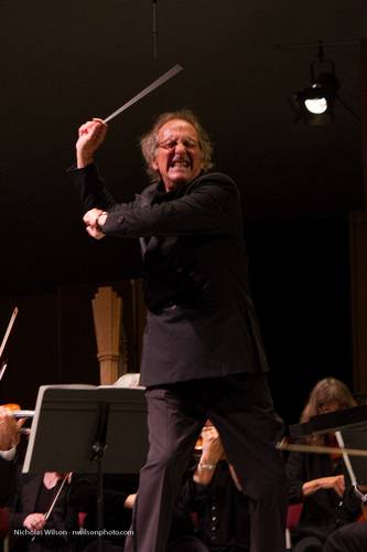 Maestro Allan Pollack in this rapid-fire sequence conducts the climax of Mussorgsky's Pictures at an Exhibition with the MMF Orchestra to end the 2012 season, the festival's 26th year.