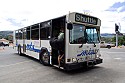 Sol Fest 2007 Shuttle bus moved people between remote parking lots and the festival site.