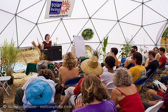 Workshop on Food Farming and Permaculture at SolFest 2007