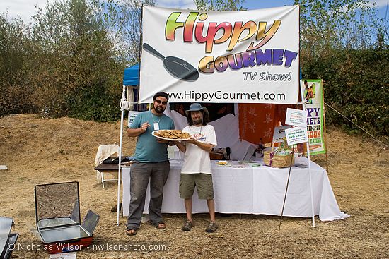 The Hippy Gourmet syndicated TV show exhibit SolFest 2007